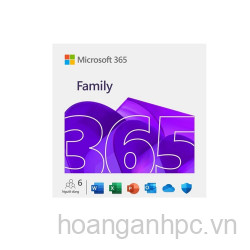 Phần mềm M365 Family English APAC Subscr 1YR Medialess (EP2-36878)