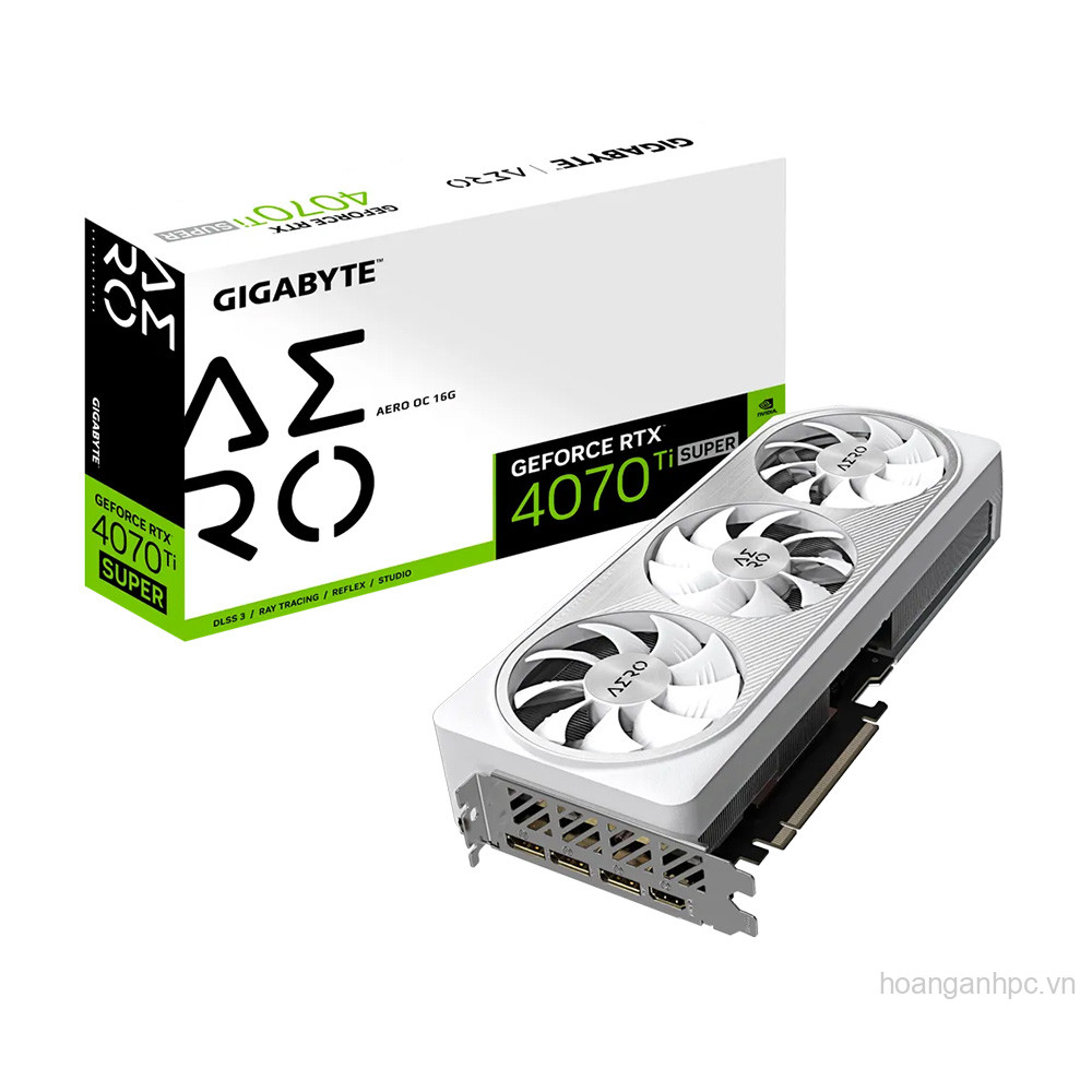 VGA Gigabyte RTX 4070 Ti Super Aero OC 16GB GDDR6X (N407TSAERO OC -16GD)