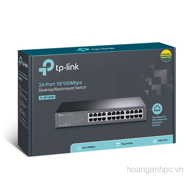 Switch TP Link 24 Port - Vỏ sắt dài  - SF1024D