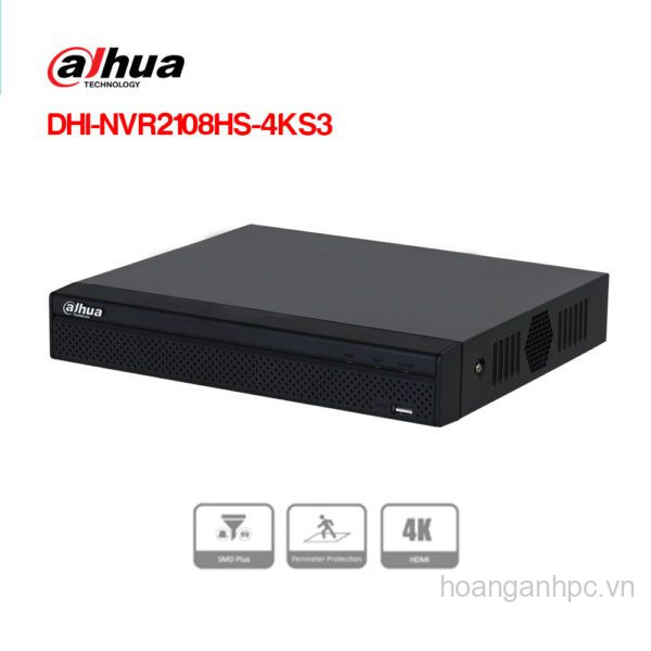 Đầu ghi Dahua NVR2104HS-S3 - IP - 4 kênh