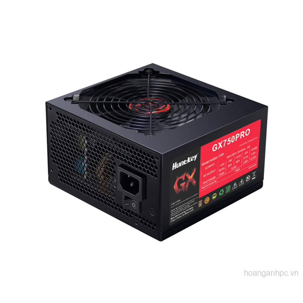 nguồn huntkey GX750 Pro 80Plus Bronze - 750w