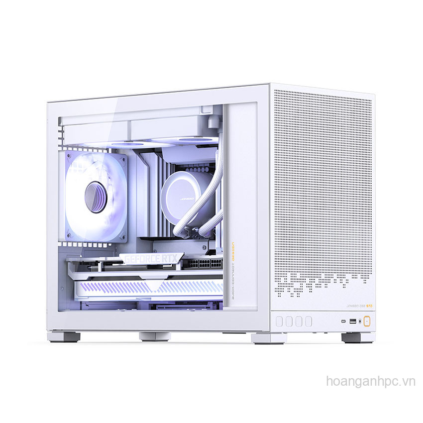 Vỏ Case Jonsbo D32 STD White (MINI Matx, Màu Trắng)