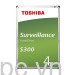HDD Toshiba Camera S300 4TB 3.5 inch, 5400RPM, SATA III, 256MB Cache (HDWT840UZSVA)