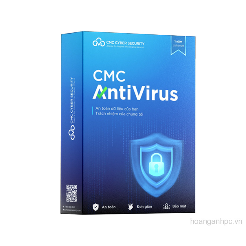 Phần mềm diệt virus CMC AntiVirus Professional 