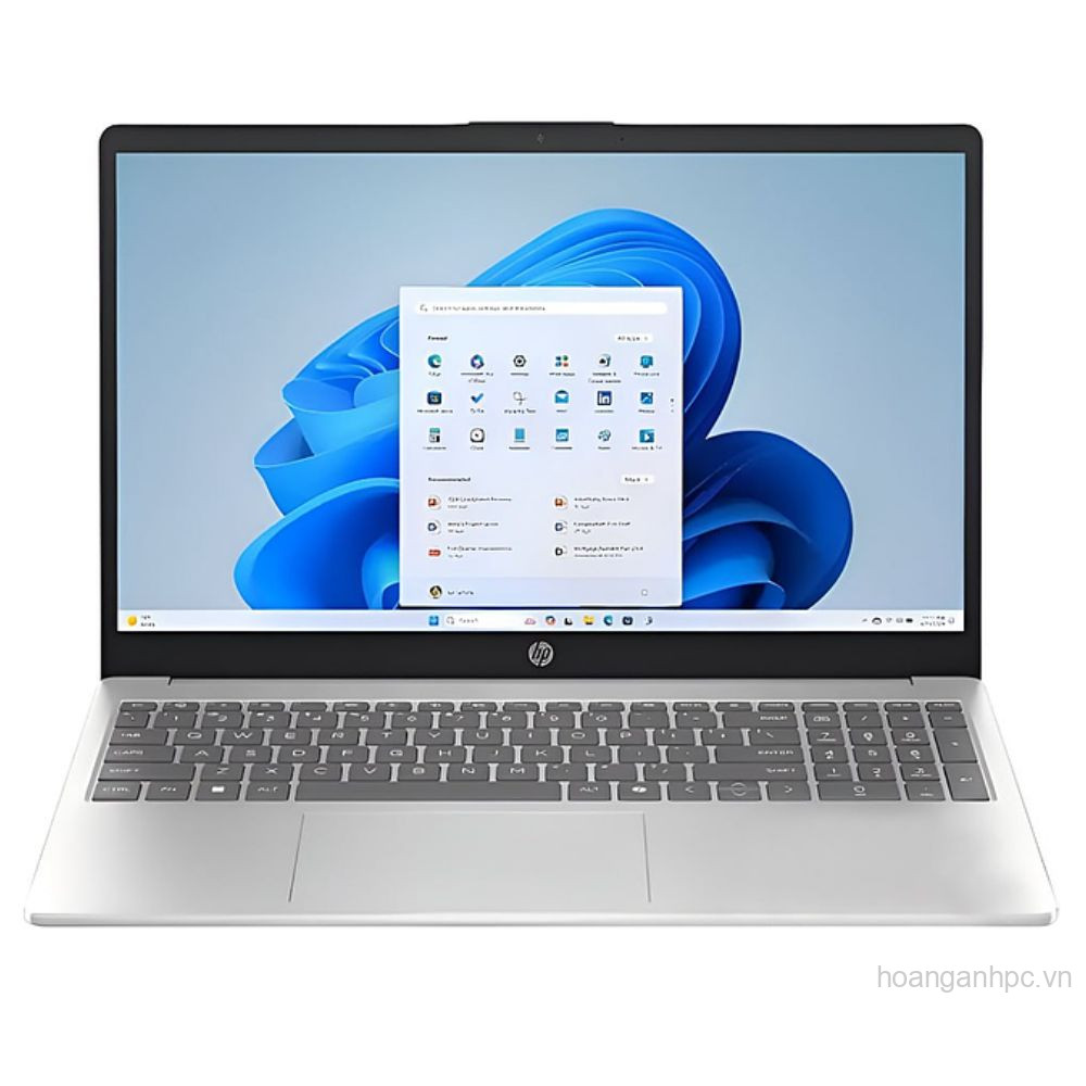 Máy tính xách tay HP 15-fc0027ca AMD Ryzen 7 7730U 16GB DDR4 512GB SSD 15.6 FHD Touch Win11 Natural Silver_D96E6UA - (Nhập khẩu)